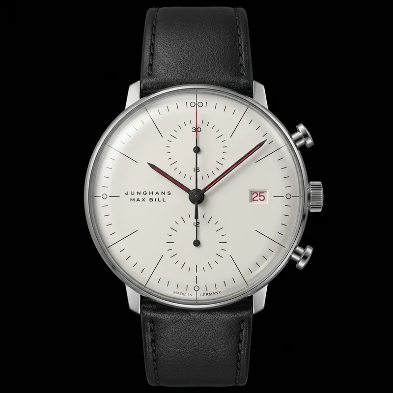 Junghans Max Bill Chronoscope 027/4600.00 chronograph watch